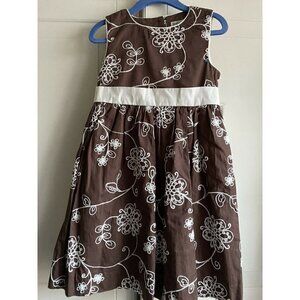 NWT Lydia Jane Brown‎ Sleeveless Sz 5T Dress